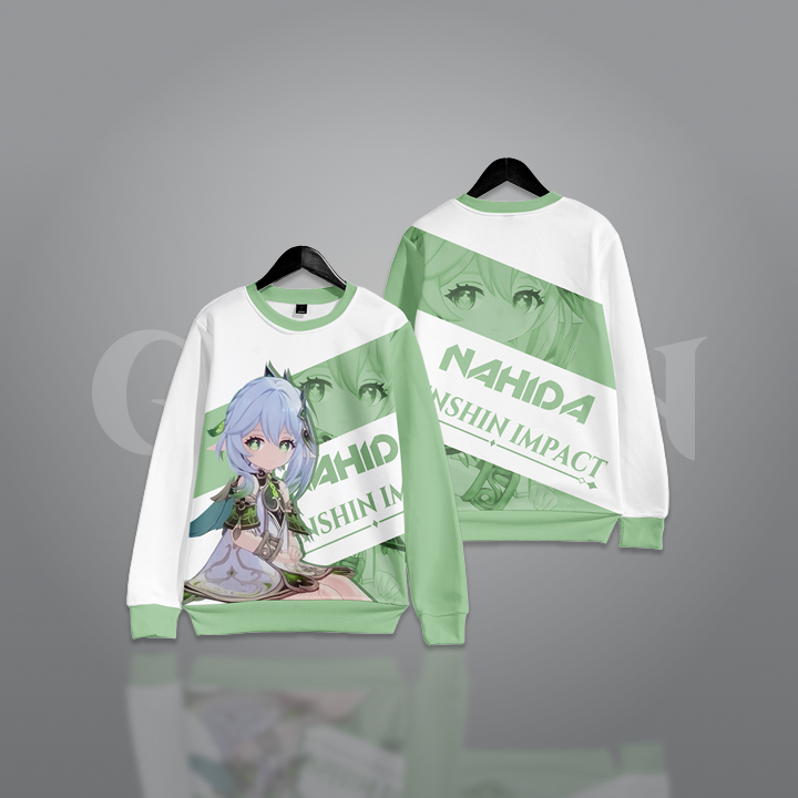 Nahida 3-cut sweatshirt